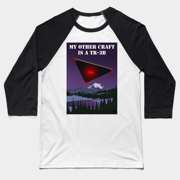 My Other Craft Is A TR-3B Baseball T-Shirt by matjackson